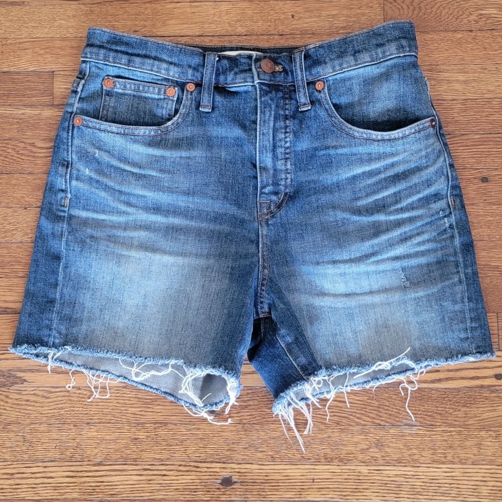 Madewell High rise Denim Shorts